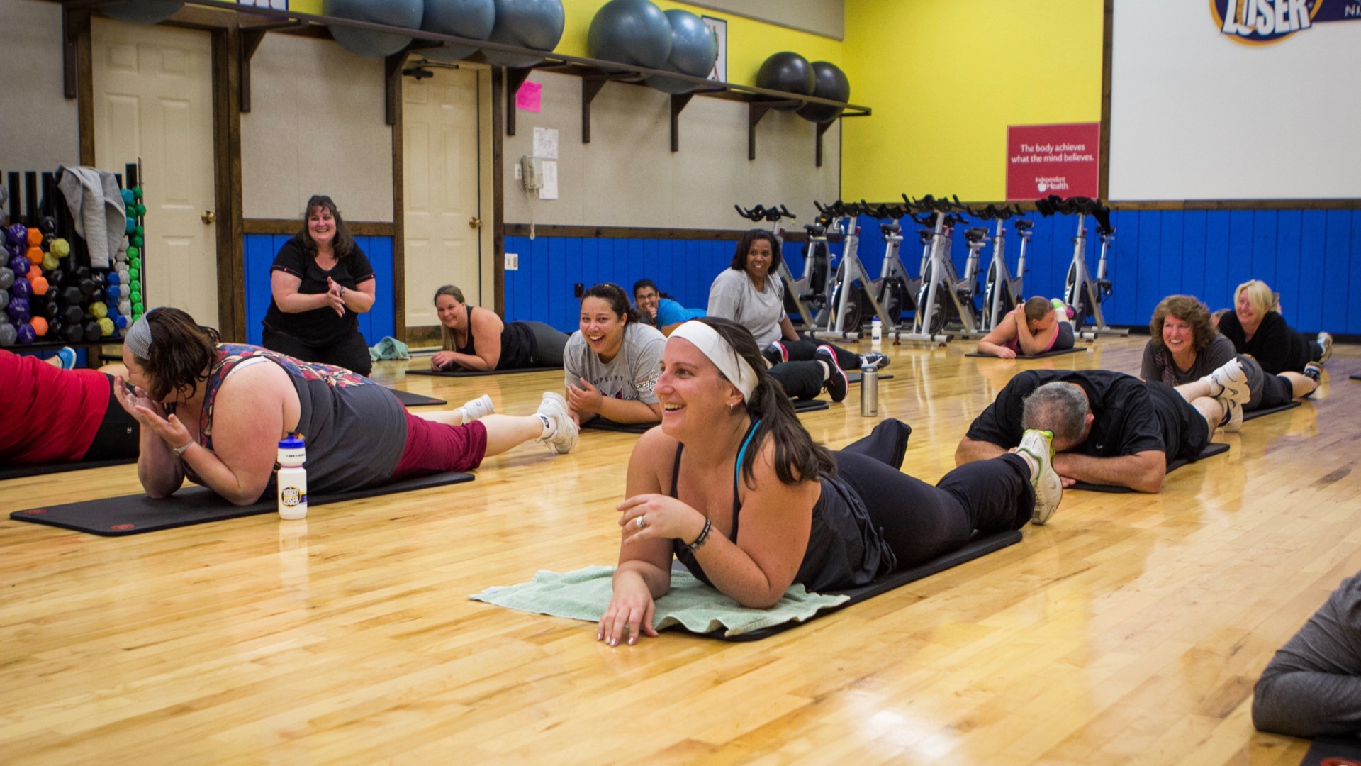 Fitness Class, Biggest Loser Resort Niagara, Spas of America