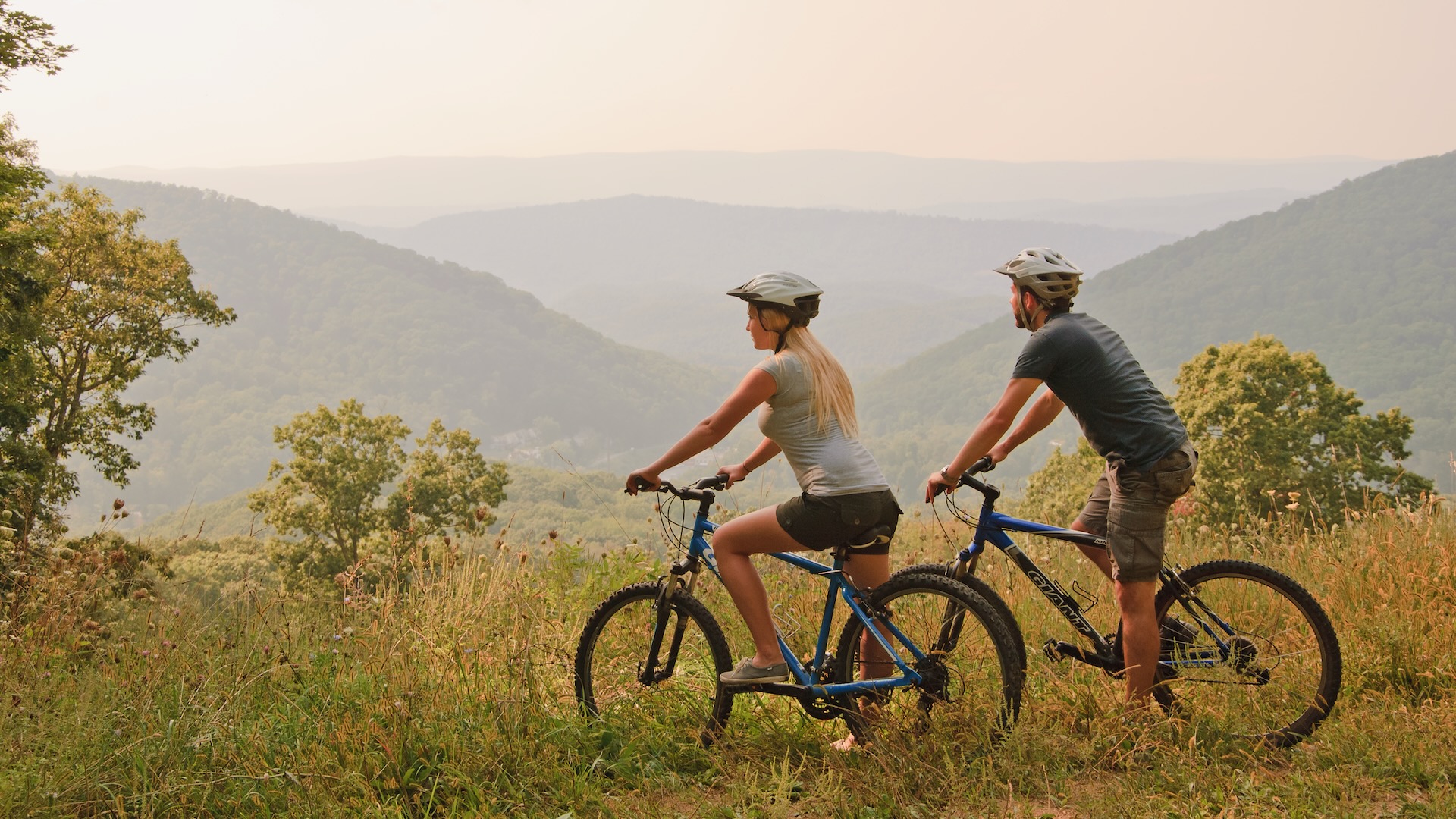 Biking on the North Trail, The Spa at Omni Homestead, Spas of America