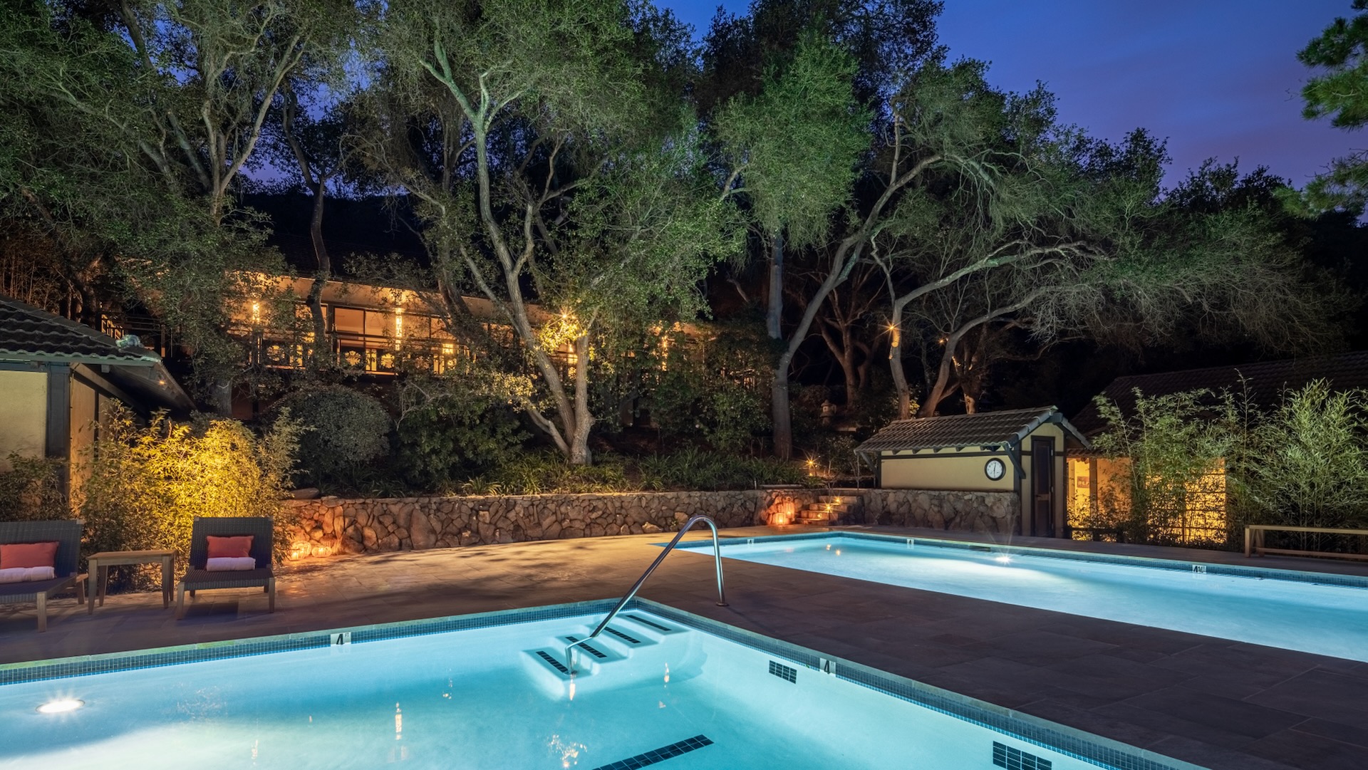 Golden Door, Bathhouse Pool, Spas of America