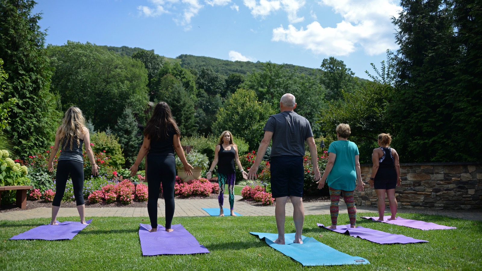 Yoga, Elements Spa at Minerals Hotel, Spas of America