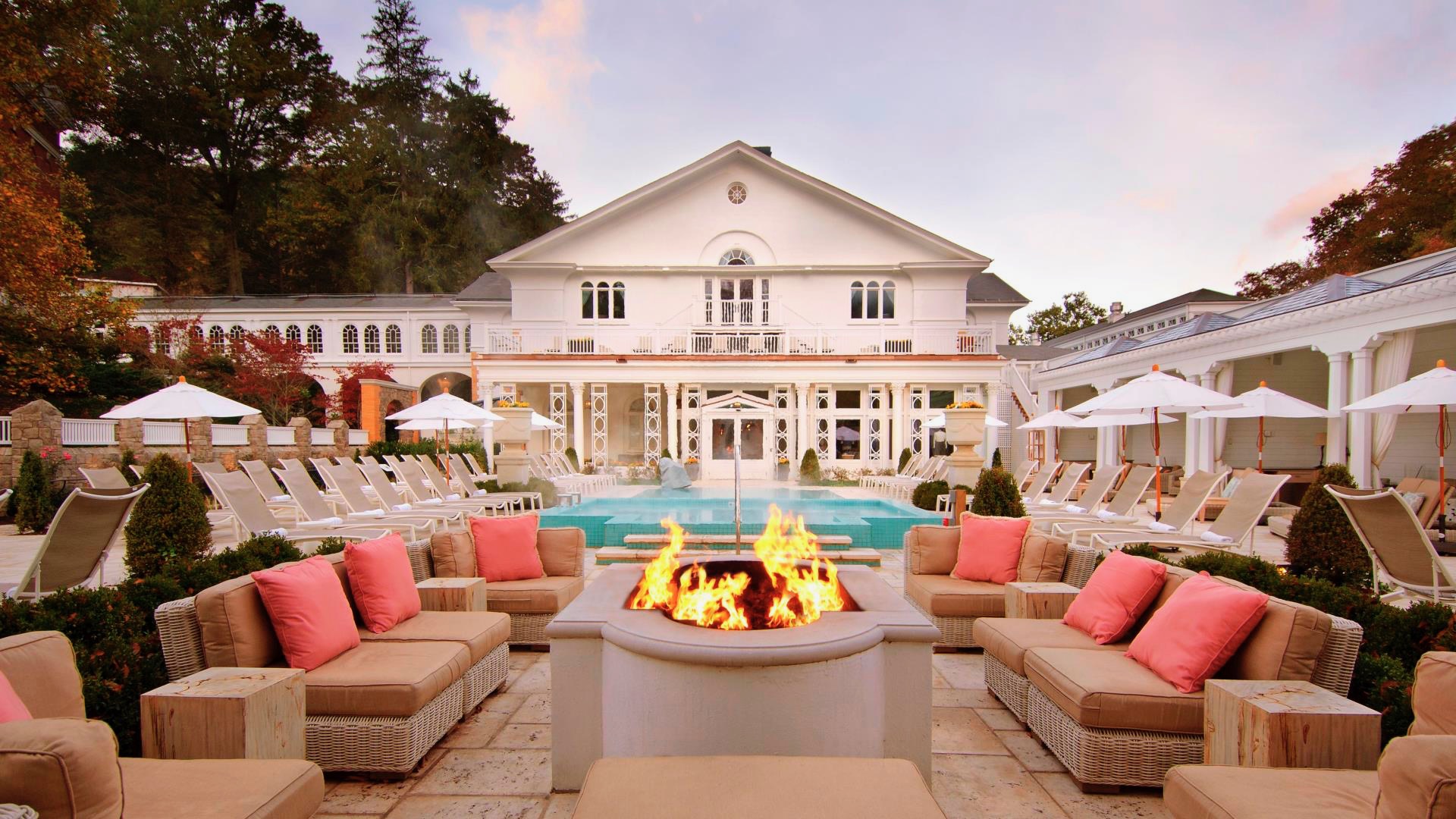 Serenity Garden, The Spa at Omni Homestead Resort, Spas of America