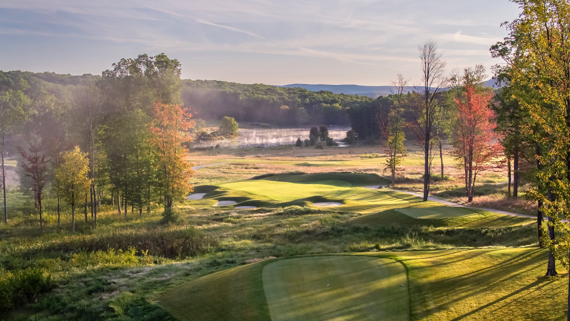 12th hole, Shepherds Rock at Nemacolin Woodlands, Spas of America