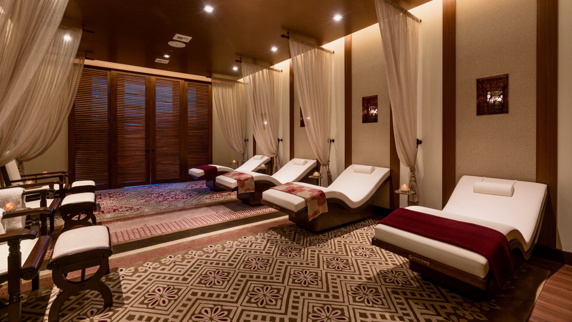 Spa Relaxing Room, Aarna Spa, Pasea Hotel & Spa, Spas of America