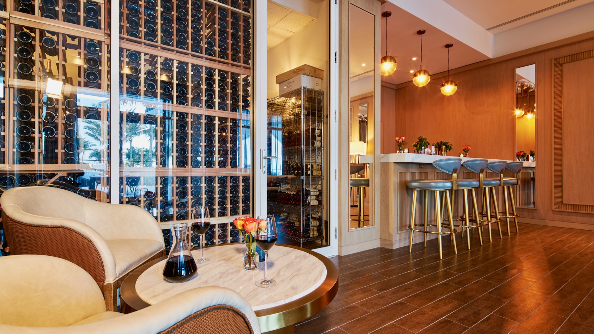 Wine Lounge, Carillon Miami Wellness Resort, Spas of America